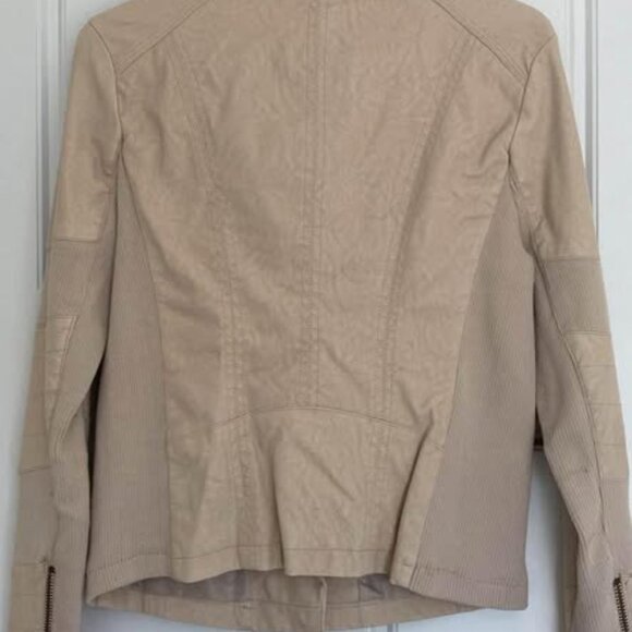 Blue Rain Beige Jacket Size Medium - Picture 5 of 5